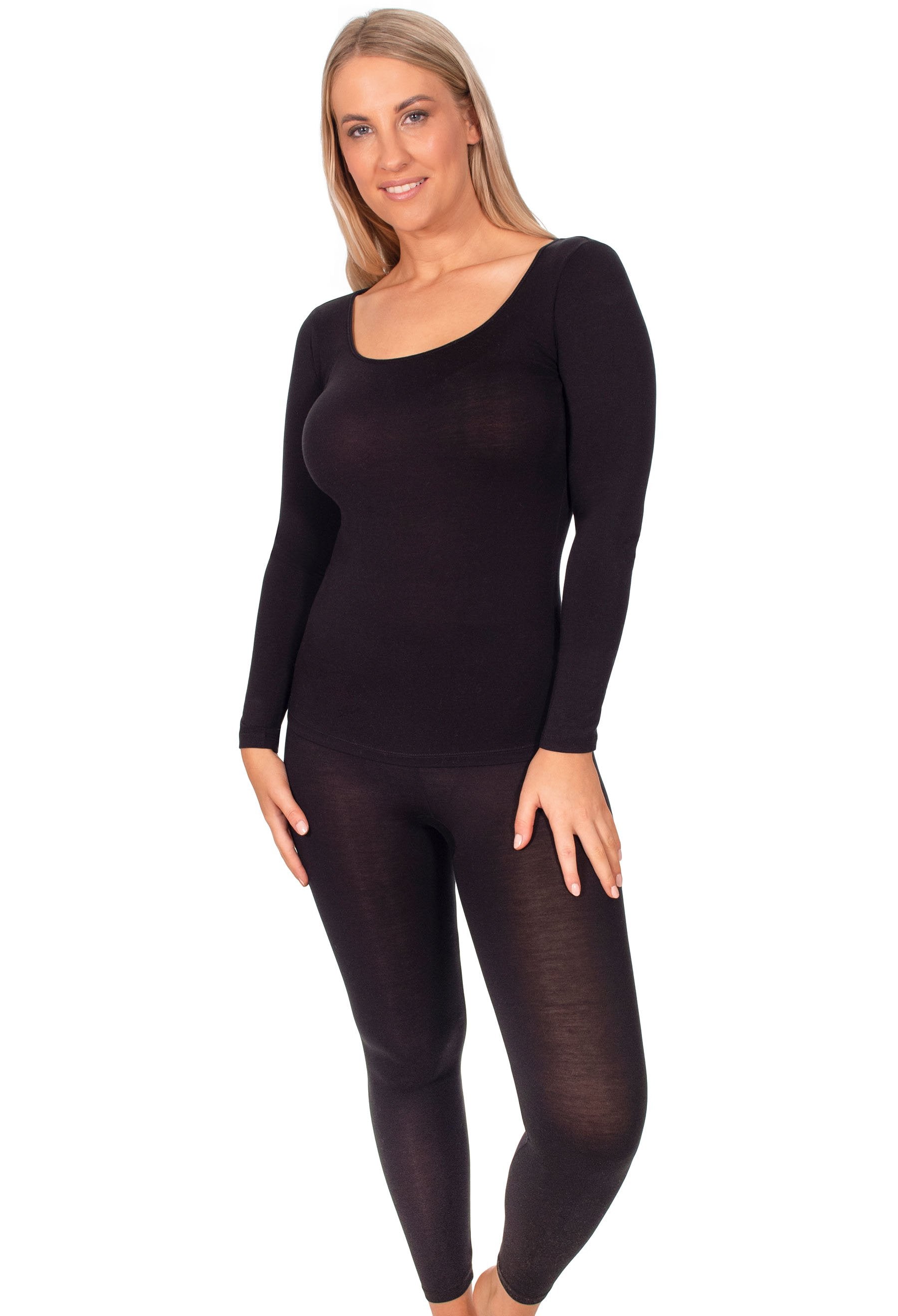 Ultra Light Modal Long Sleeve Thermal Top