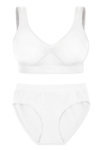 Bamboo Pull On Sleep Bra and High Cut Set