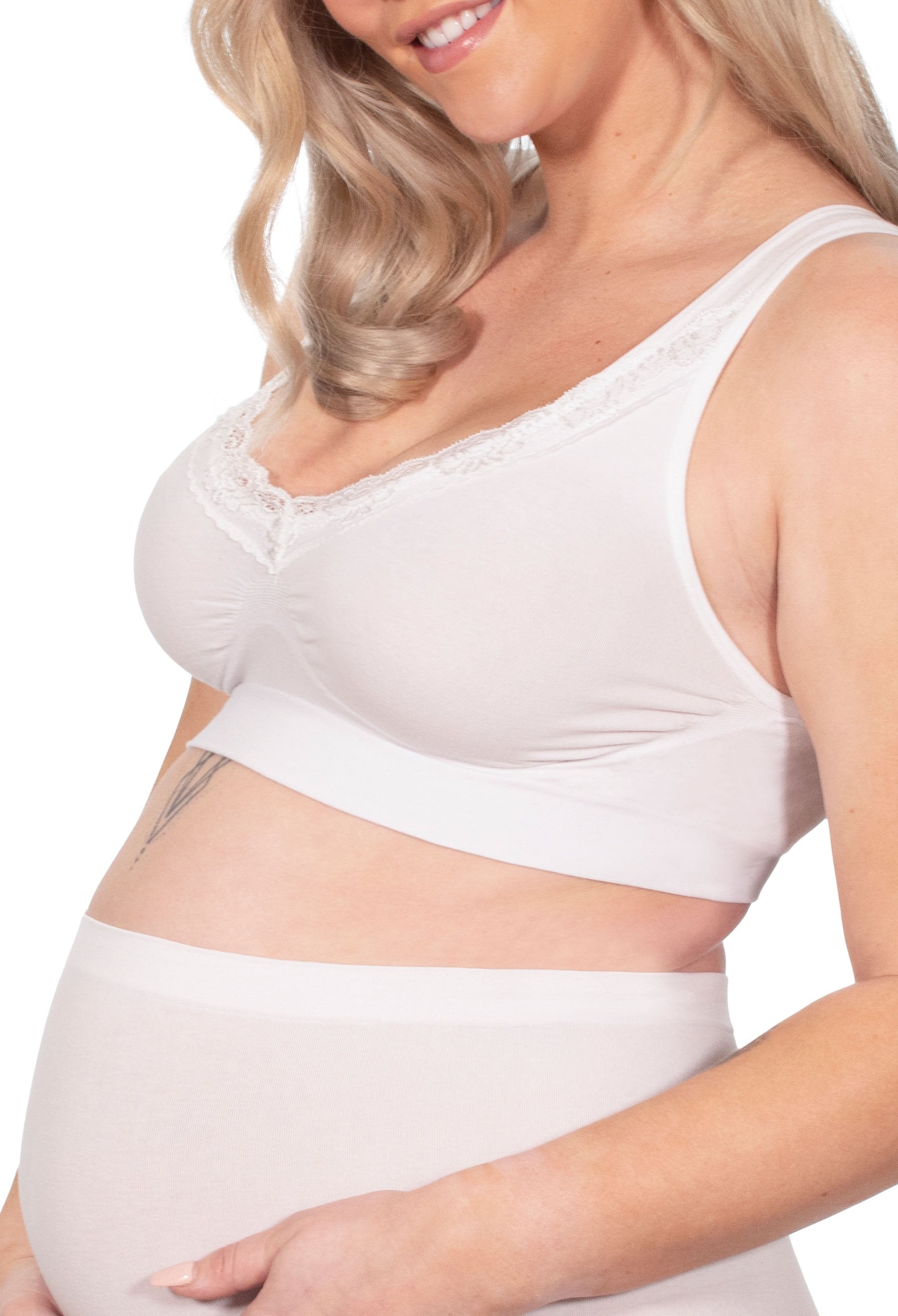 Pregnancy Cotton Pull On Sleep Bra