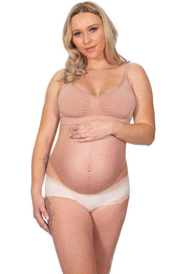 Maternity Cotton Rich Low Rise Hipster Brief