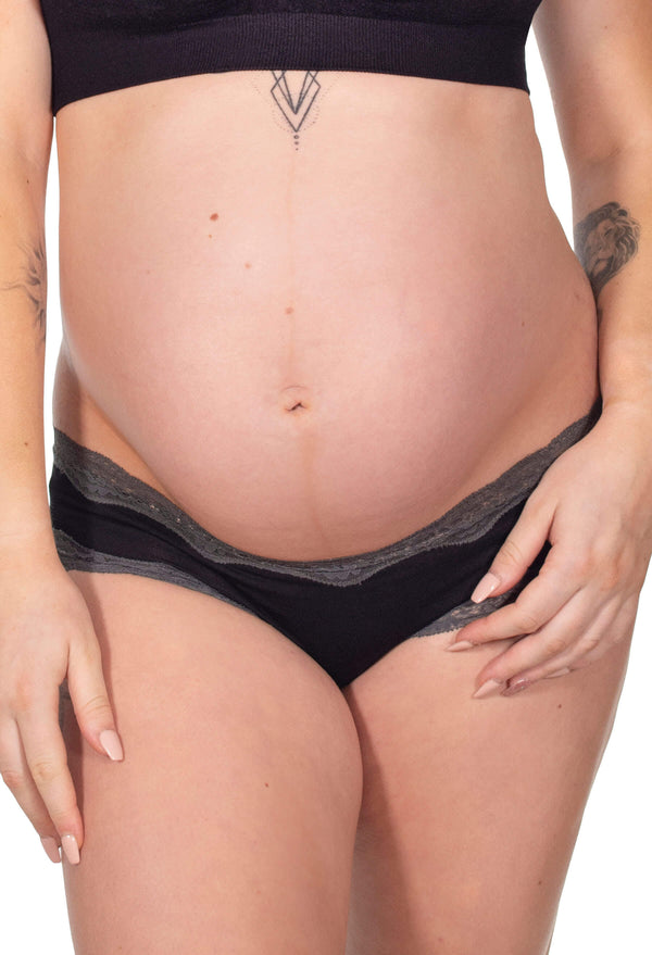 Maternity Cotton Rich Low Rise Hipster Brief 7 Pack