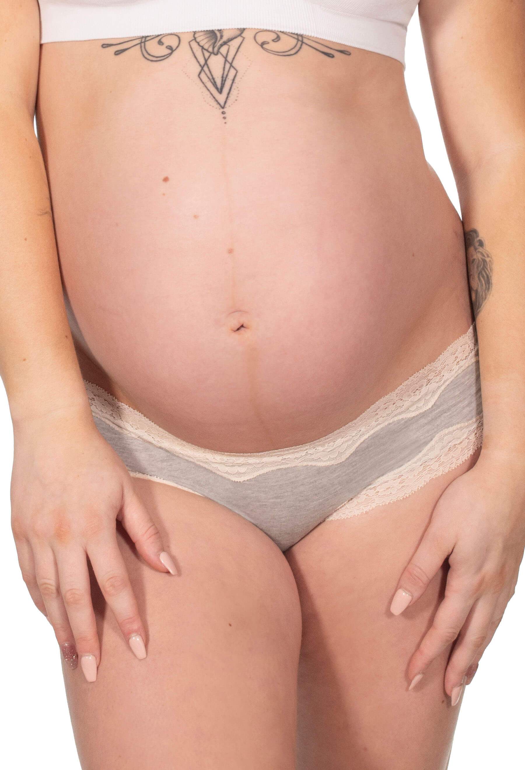 Maternity Cotton Low Rise Hipster Brief