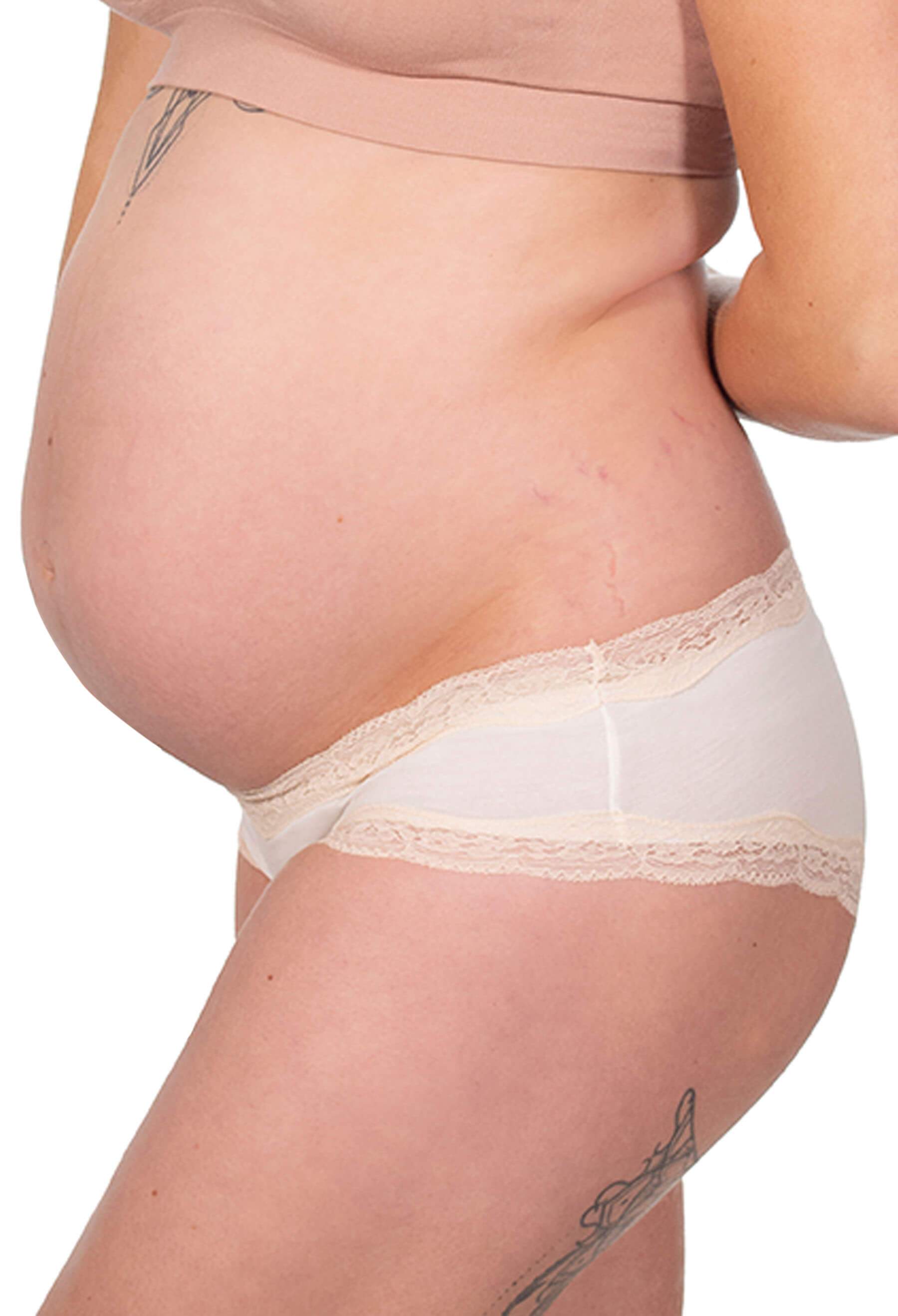 Maternity Cotton Low Rise Hipster Brief