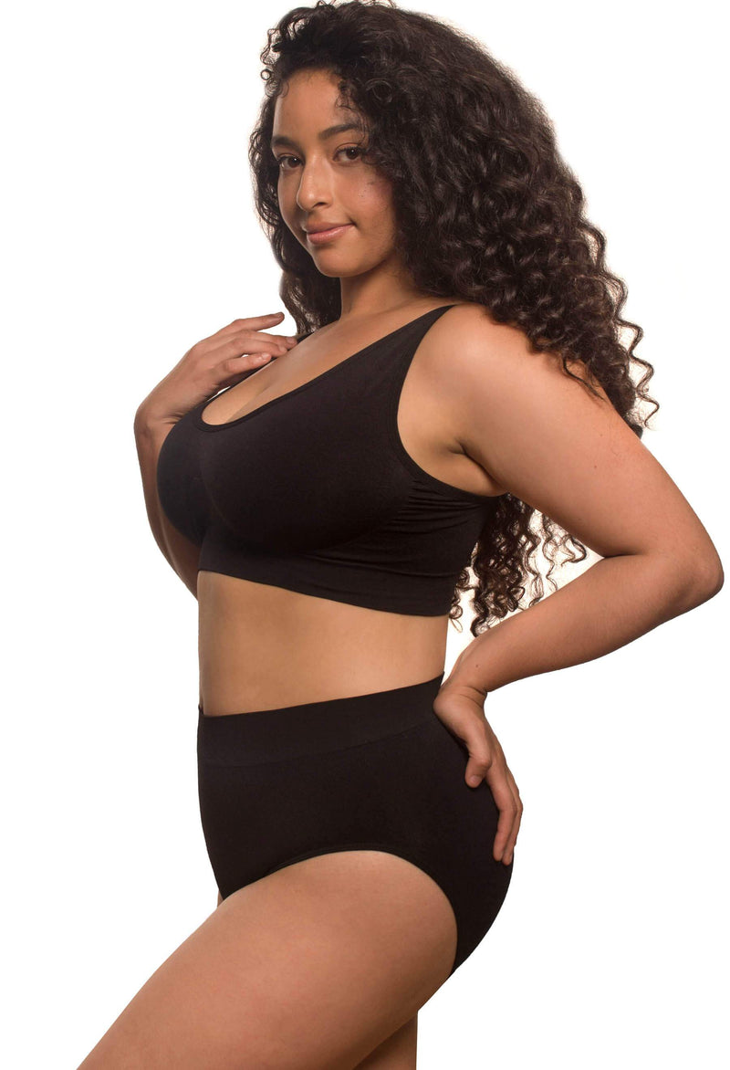 Wirefree Minimiser Bra for Big Busts